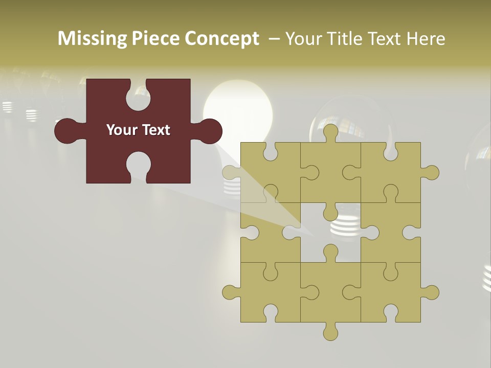 Light Energy Concept PowerPoint Template