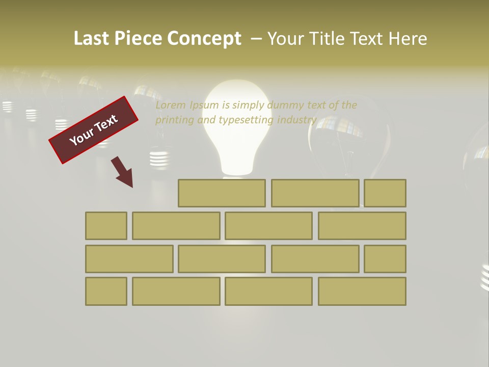 Light Energy Concept PowerPoint Template