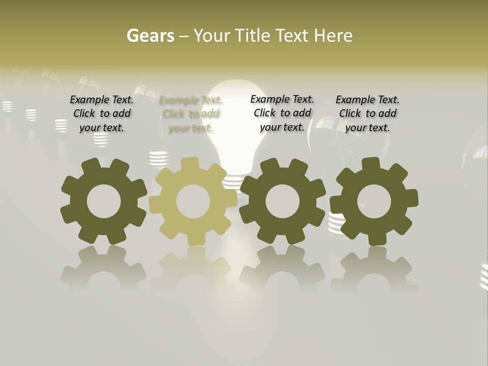 Light Energy Concept PowerPoint Template