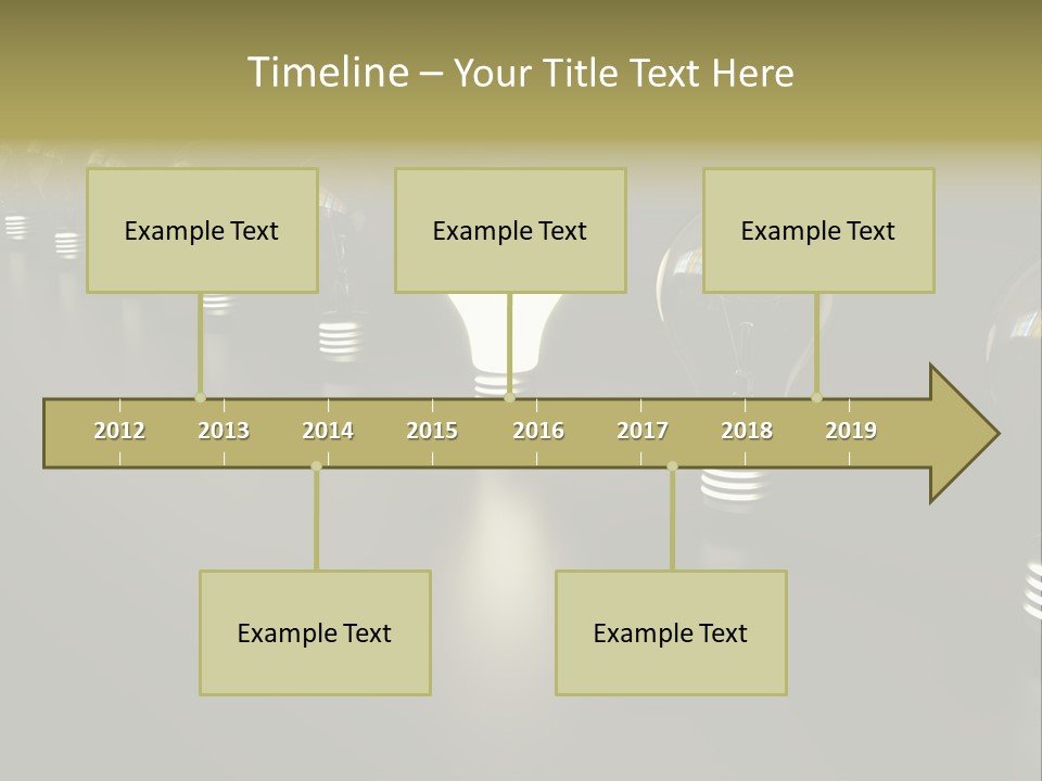 Light Energy Concept PowerPoint Template