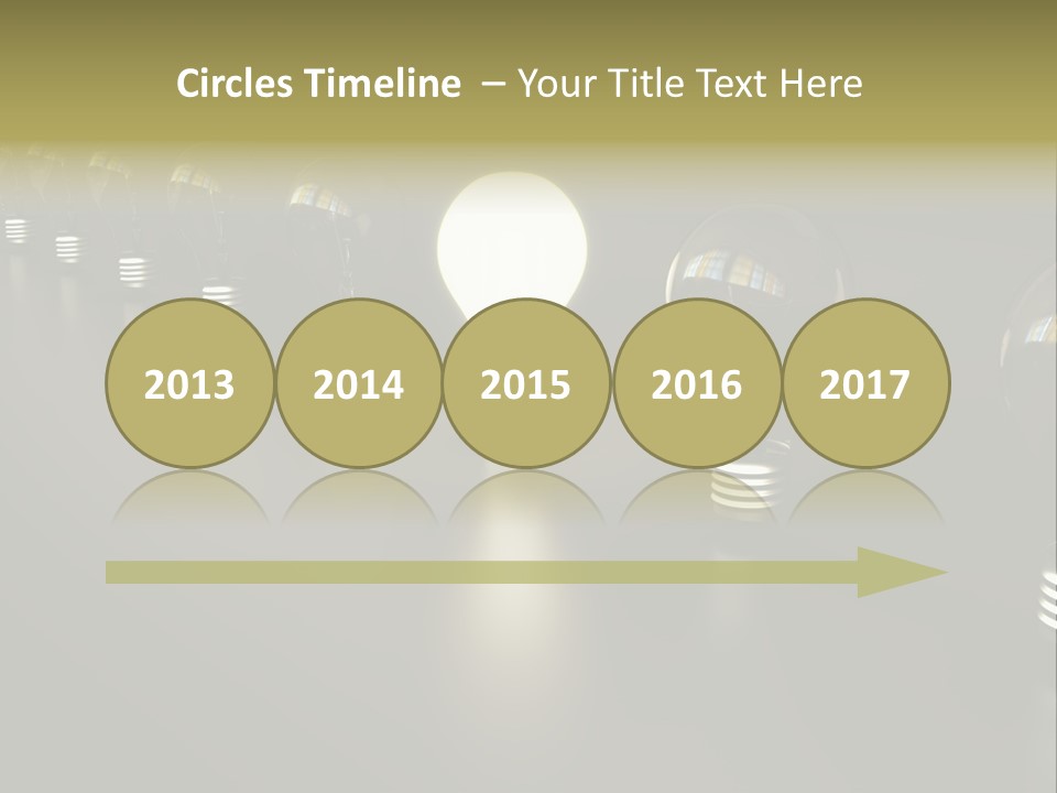 Light Energy Concept PowerPoint Template
