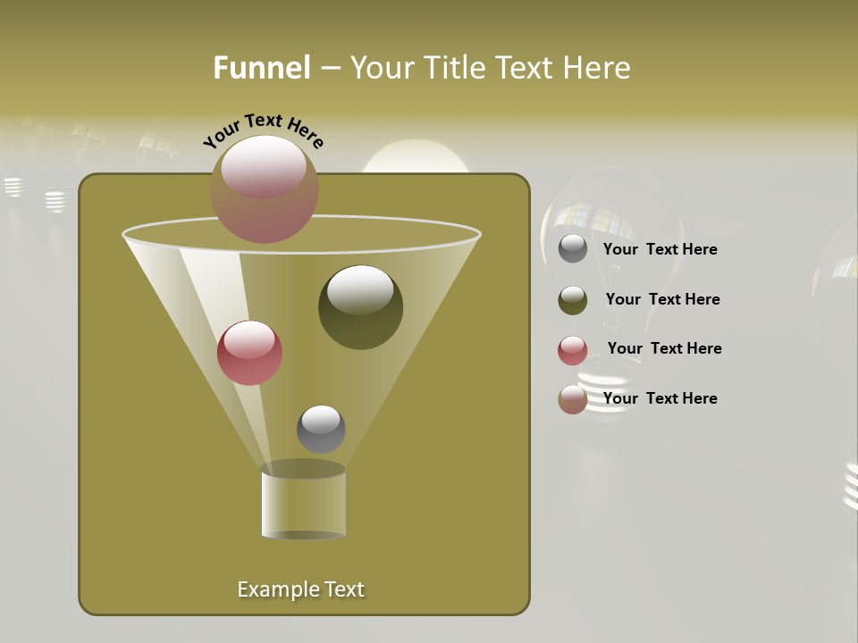 Light Energy Concept PowerPoint Template