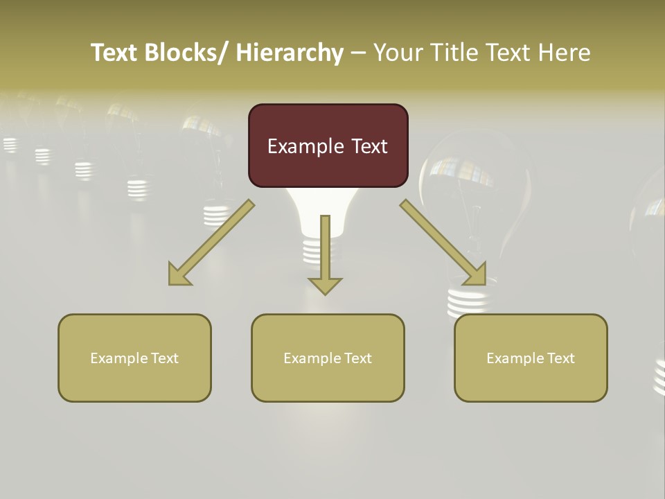 Light Energy Concept PowerPoint Template