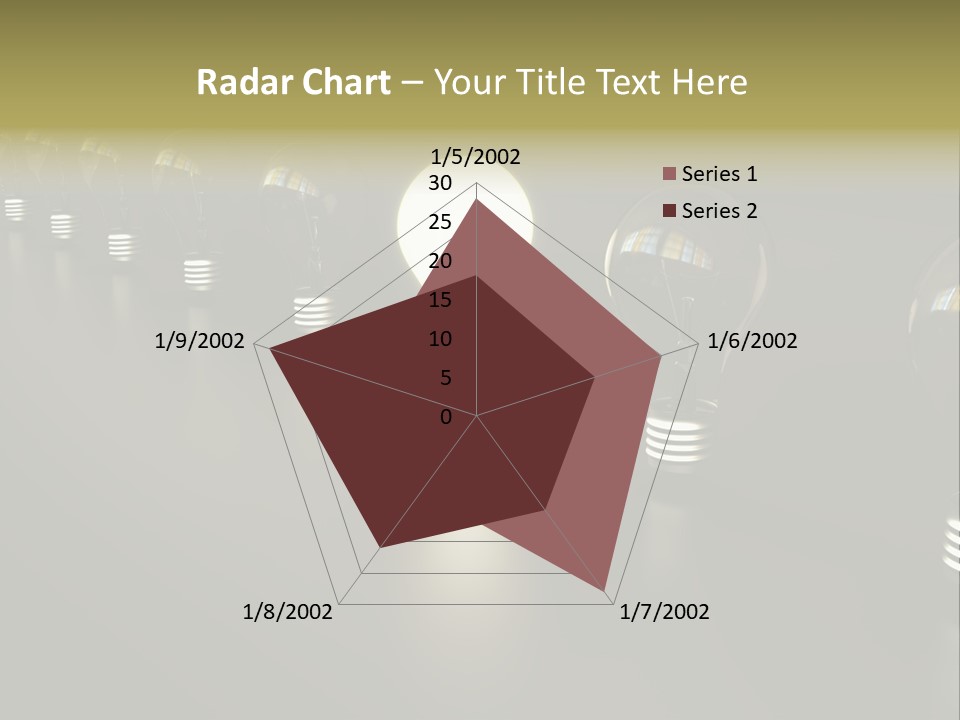 Light Energy Concept PowerPoint Template
