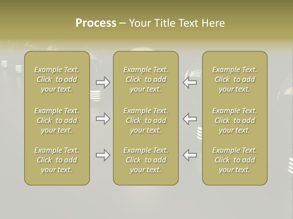 Light Energy Concept PowerPoint Template