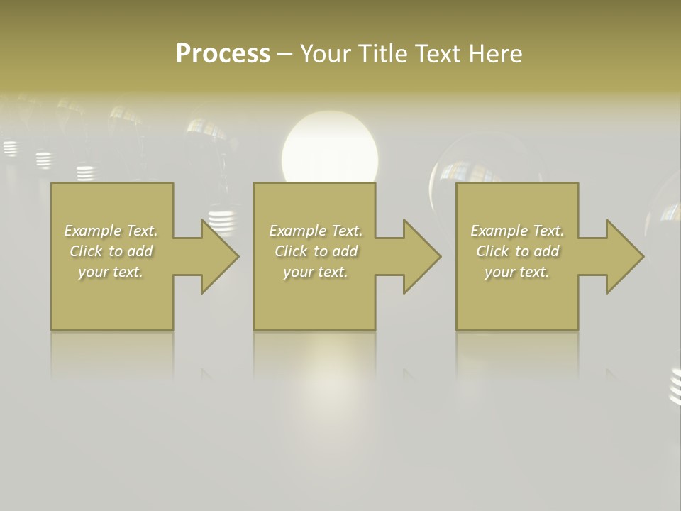 Light Energy Concept PowerPoint Template