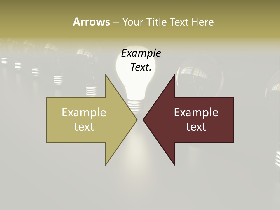 Light Energy Concept PowerPoint Template