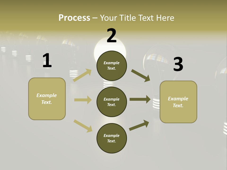 Light Energy Concept PowerPoint Template