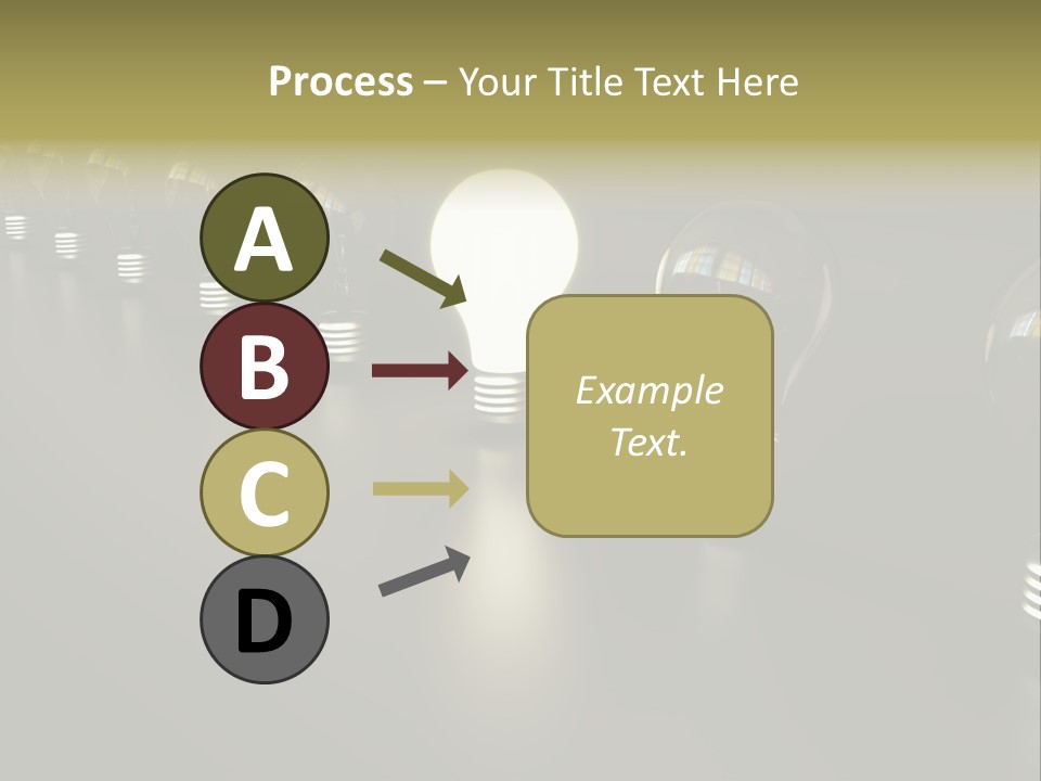 Light Energy Concept PowerPoint Template