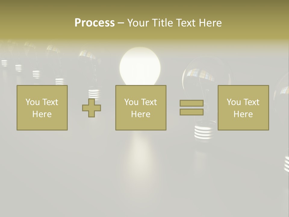 Light Energy Concept PowerPoint Template
