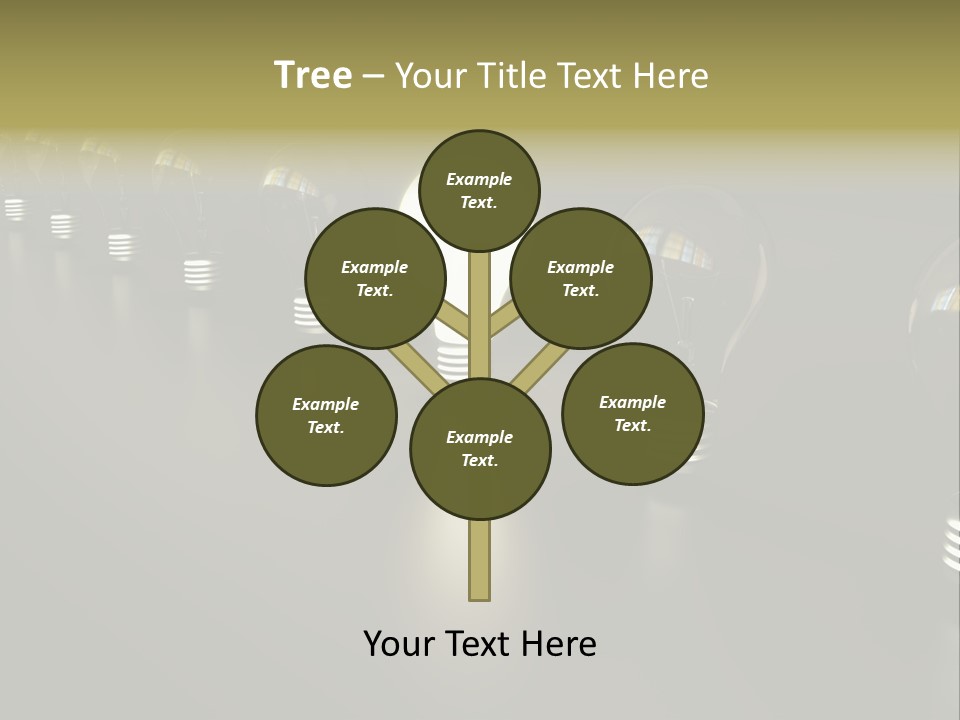 Light Energy Concept PowerPoint Template