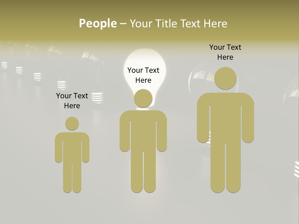 Light Energy Concept PowerPoint Template