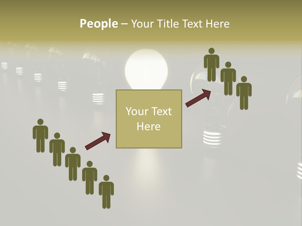 Light Energy Concept PowerPoint Template