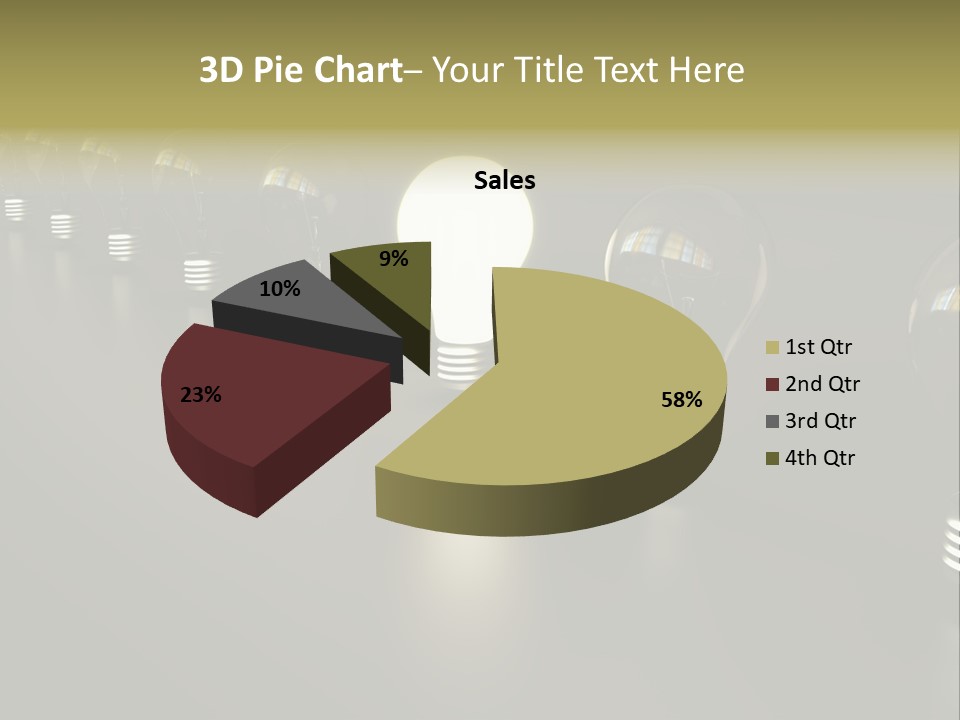 Light Energy Concept PowerPoint Template