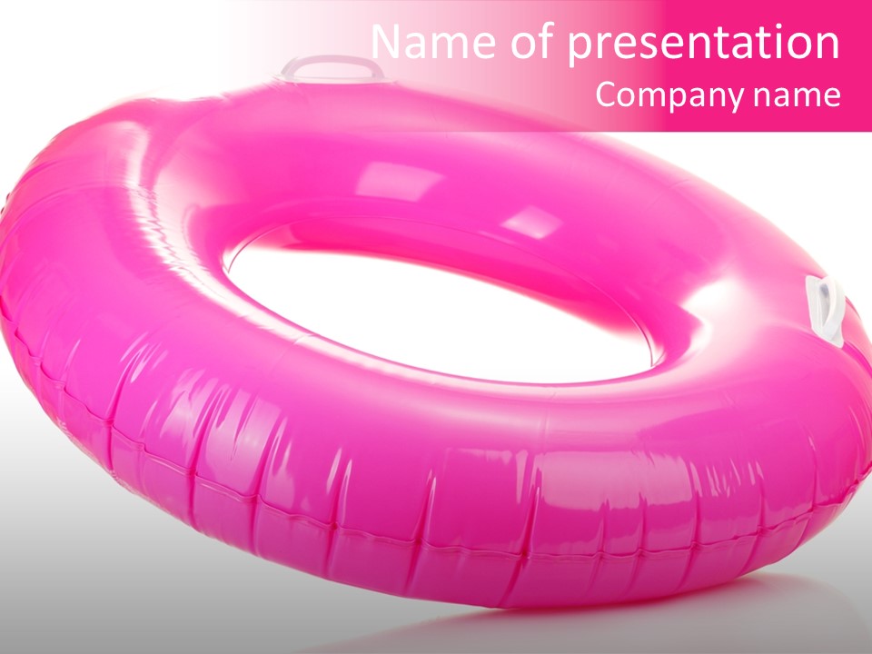 Pink Cruise Summer PowerPoint Template
