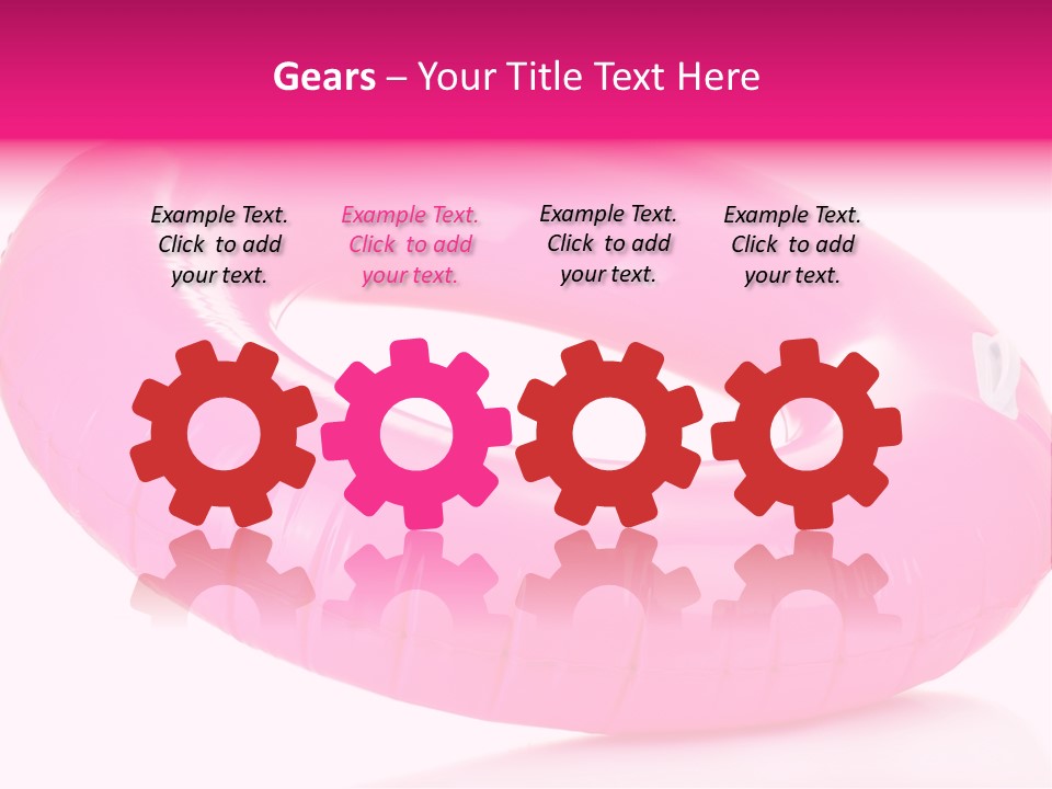 Pink Cruise Summer PowerPoint Template
