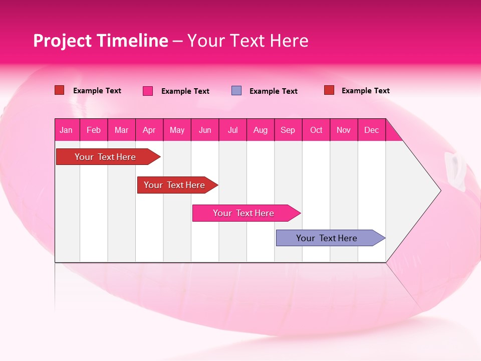 Pink Cruise Summer PowerPoint Template