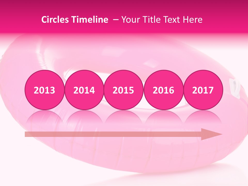 Pink Cruise Summer PowerPoint Template