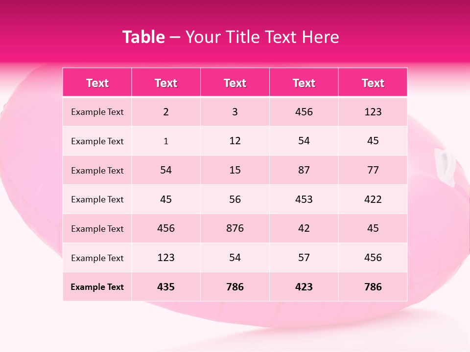 Pink Cruise Summer PowerPoint Template