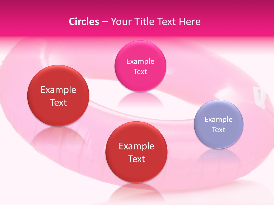 Pink Cruise Summer PowerPoint Template