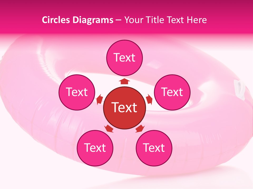 Pink Cruise Summer PowerPoint Template