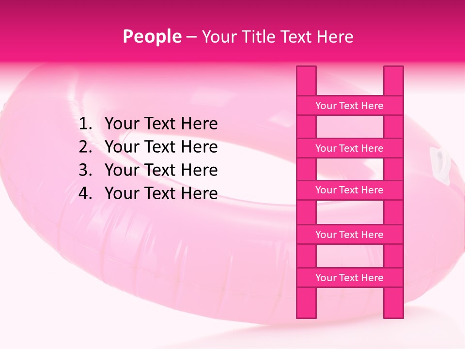 Pink Cruise Summer PowerPoint Template