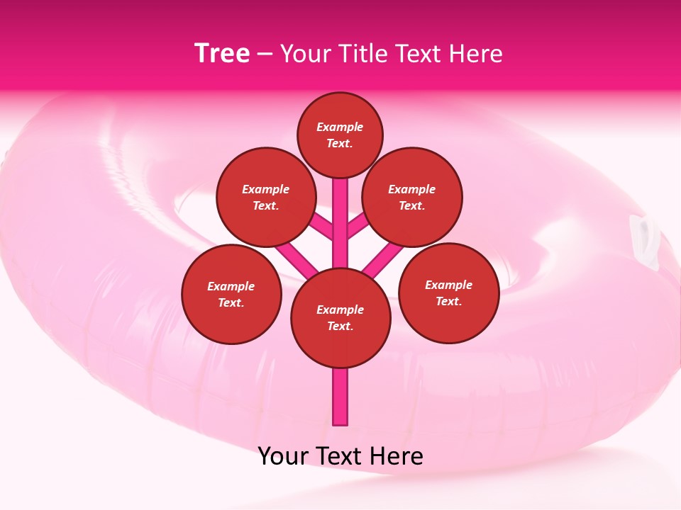 Pink Cruise Summer PowerPoint Template