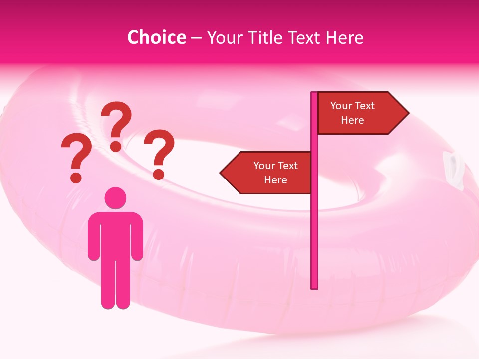 Pink Cruise Summer PowerPoint Template