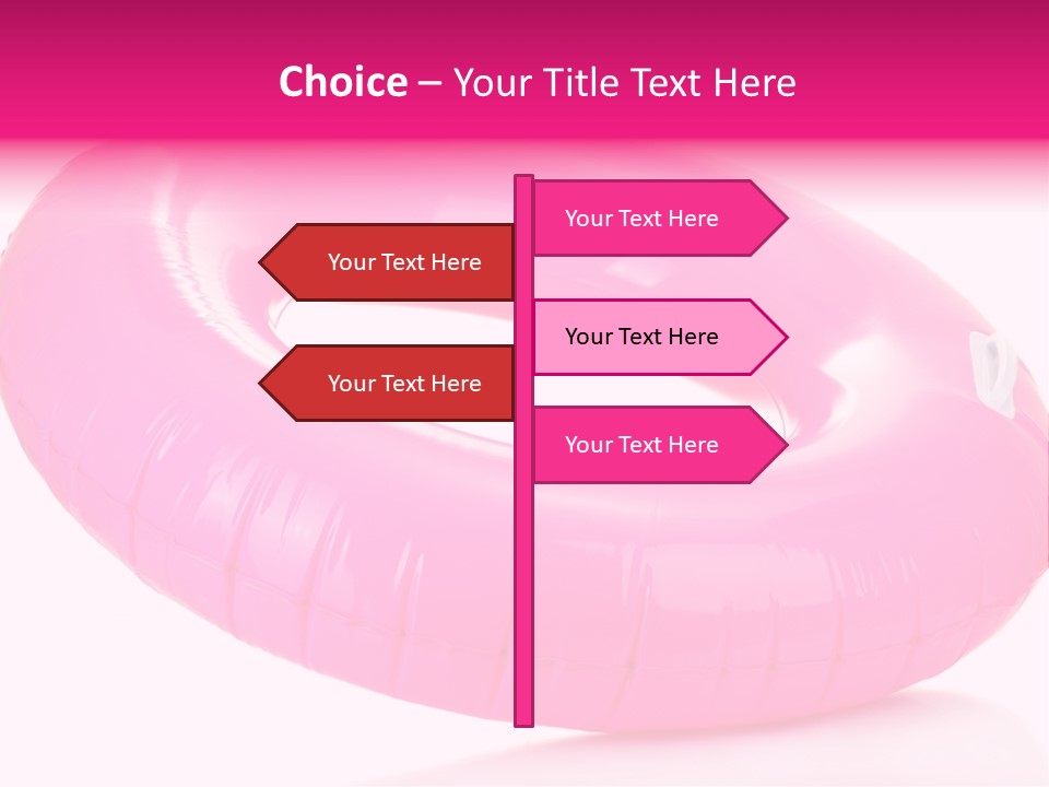 Pink Cruise Summer PowerPoint Template
