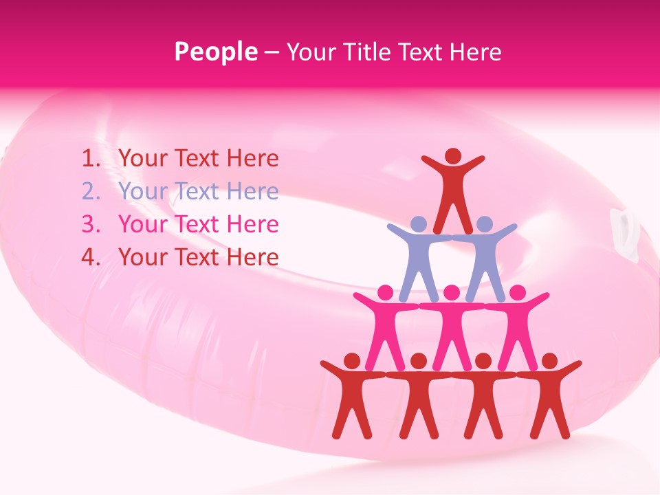 Pink Cruise Summer PowerPoint Template