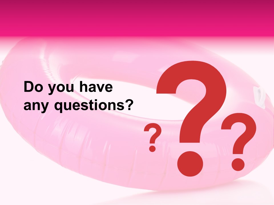 Pink Cruise Summer PowerPoint Template