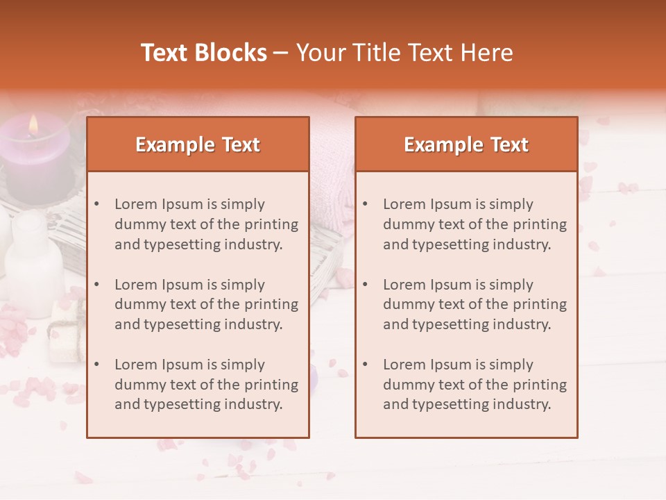 Pink Alon Peeling PowerPoint Template