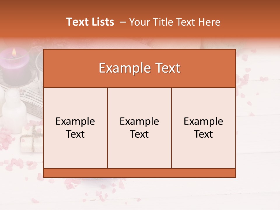Pink Alon Peeling PowerPoint Template