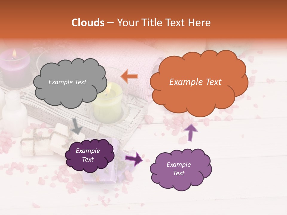 Pink Alon Peeling PowerPoint Template