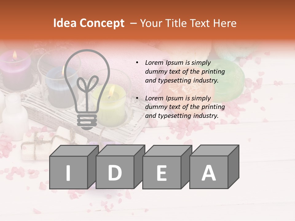 Pink Alon Peeling PowerPoint Template