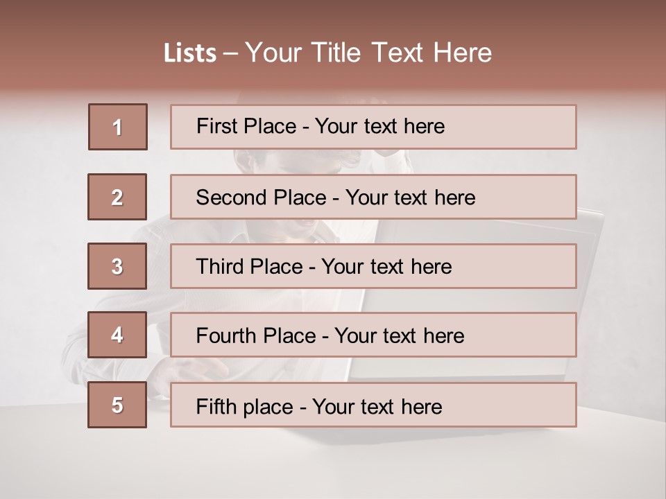 Work Read Fury PowerPoint Template