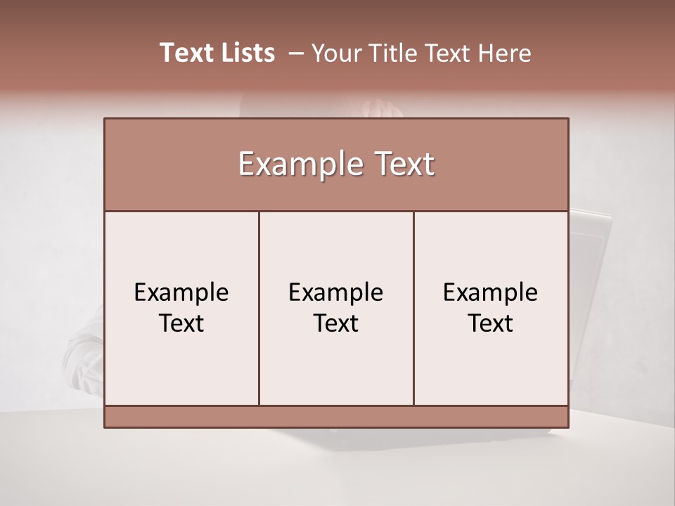 Work Read Fury PowerPoint Template