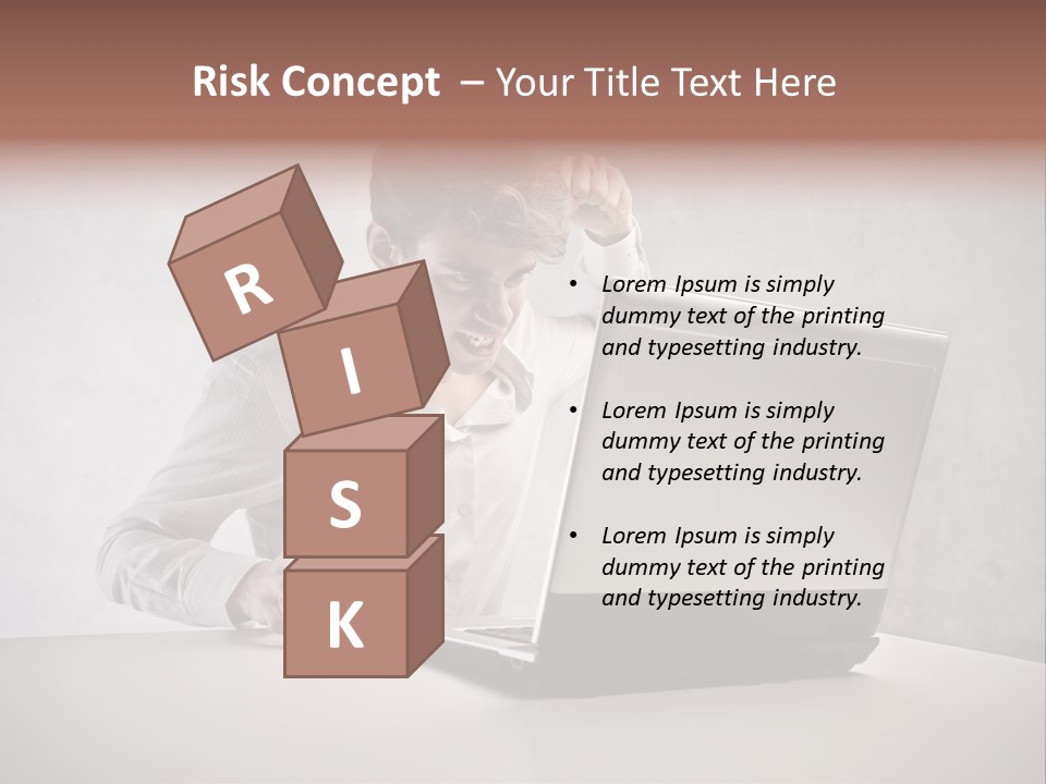 Work Read Fury PowerPoint Template