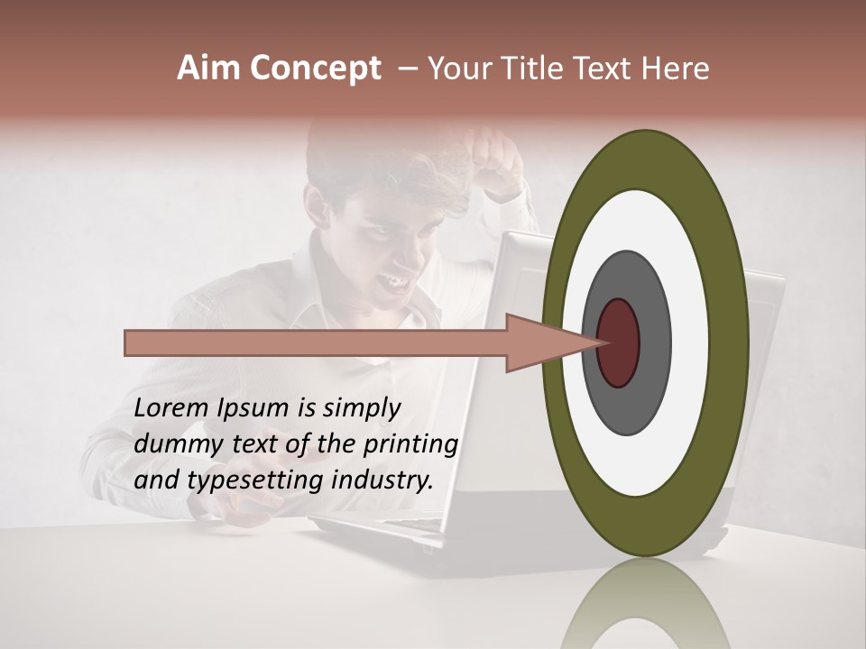 Work Read Fury PowerPoint Template