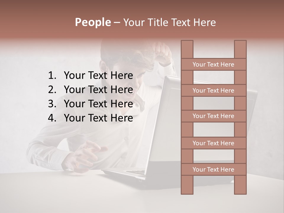 Work Read Fury PowerPoint Template