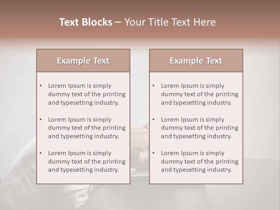 Rest Background Fatigue PowerPoint Template