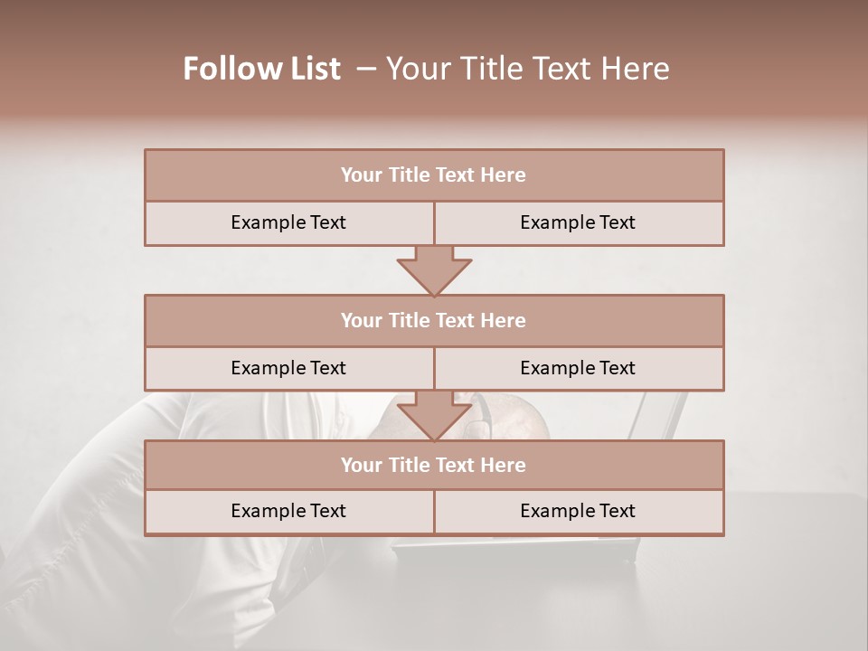 Rest Background Fatigue PowerPoint Template