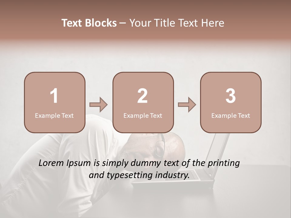 Rest Background Fatigue PowerPoint Template
