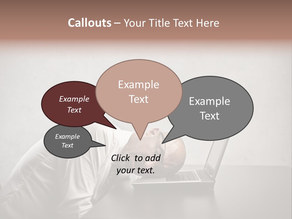 Rest Background Fatigue PowerPoint Template