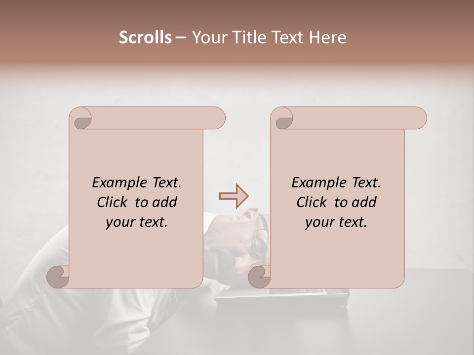 Rest Background Fatigue PowerPoint Template