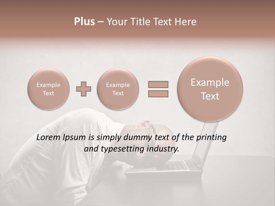 Rest Background Fatigue PowerPoint Template