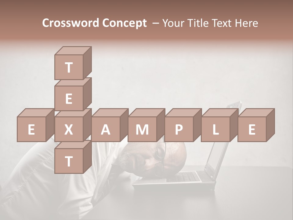 Rest Background Fatigue PowerPoint Template