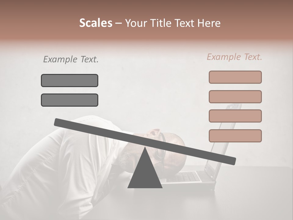Rest Background Fatigue PowerPoint Template