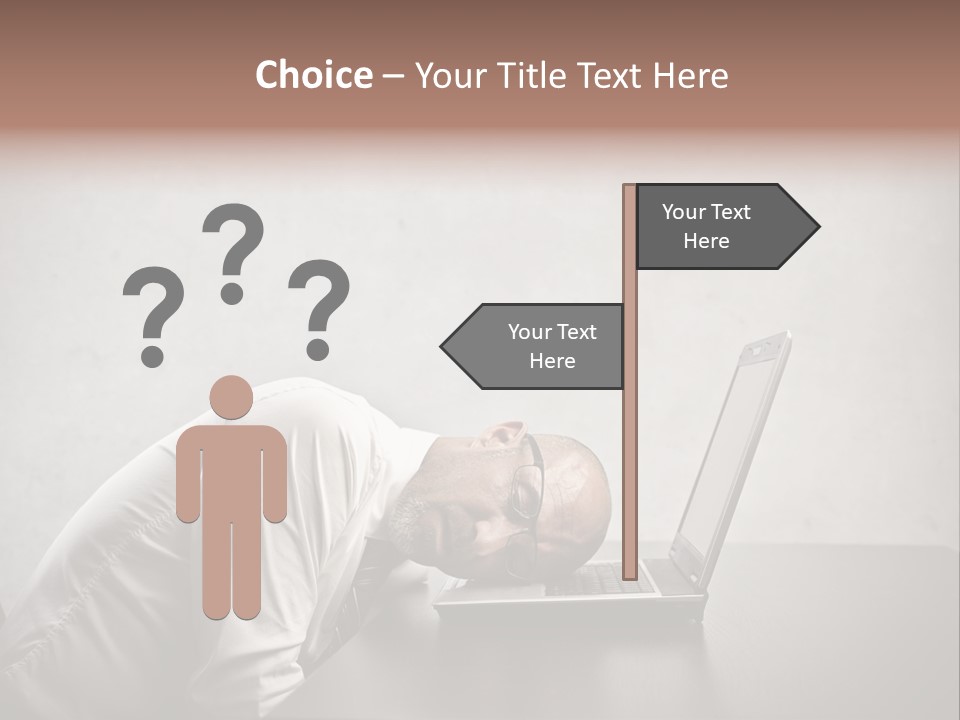 Rest Background Fatigue PowerPoint Template