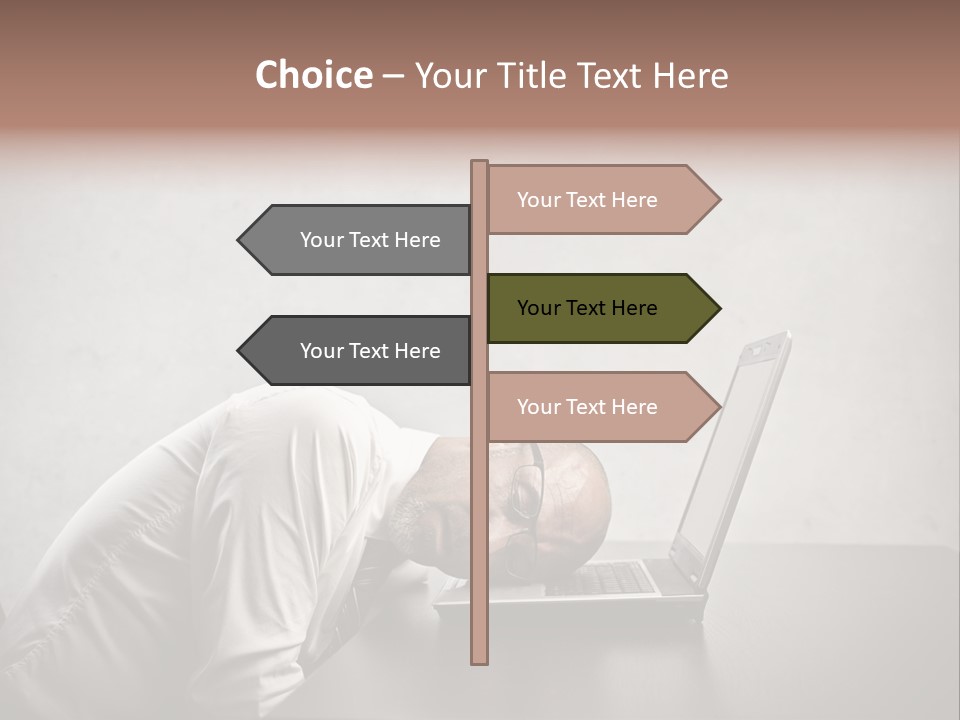 Rest Background Fatigue PowerPoint Template